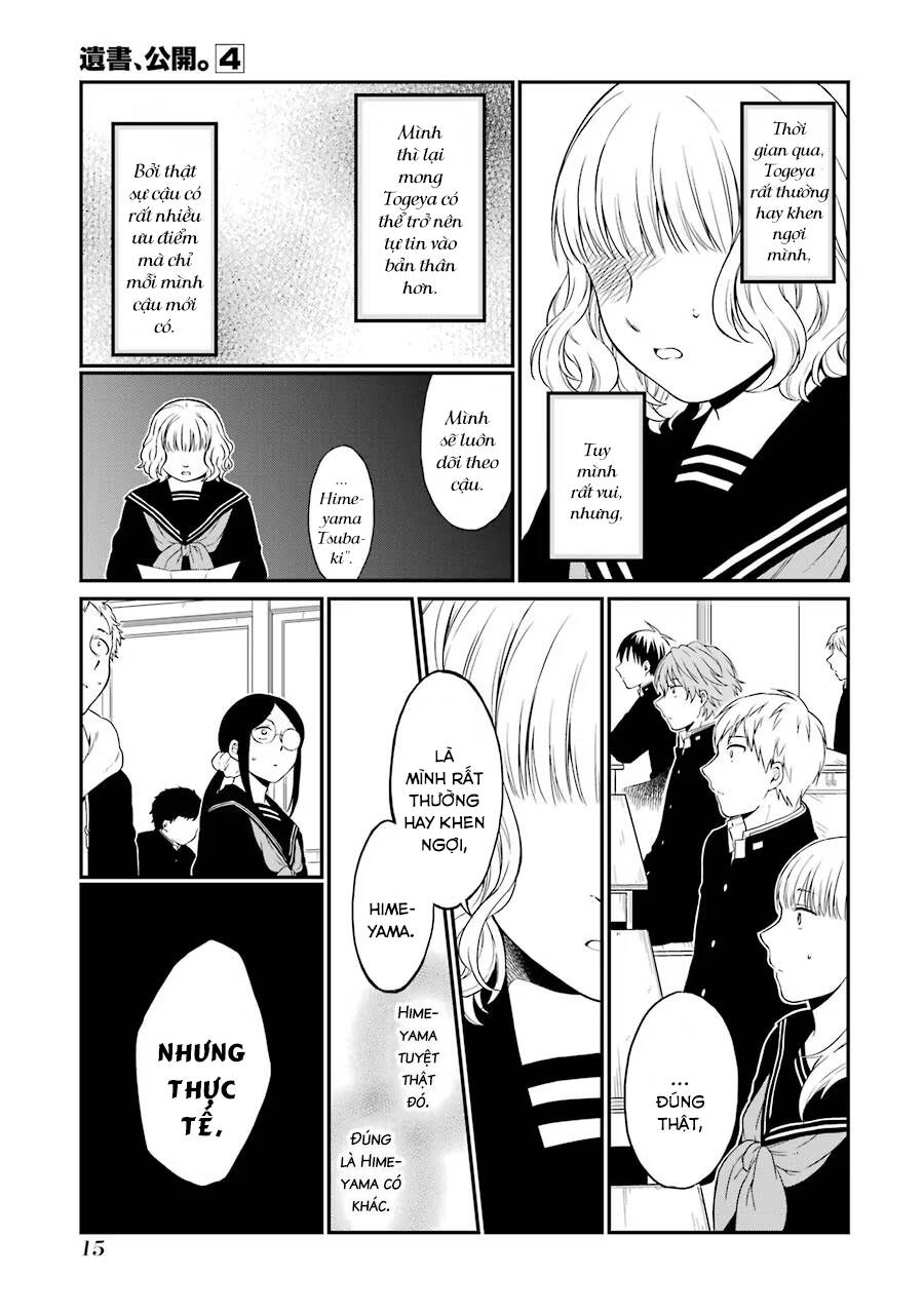 di thư trên bàn chapter 15 17