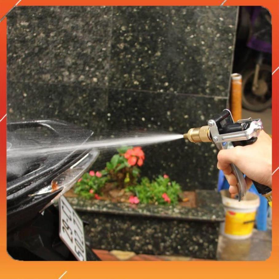 Vòi xịt nước rửa xe thông minh làm sạch mọi thứ bằng nước áp lực cao với nhiều chế độ 206236