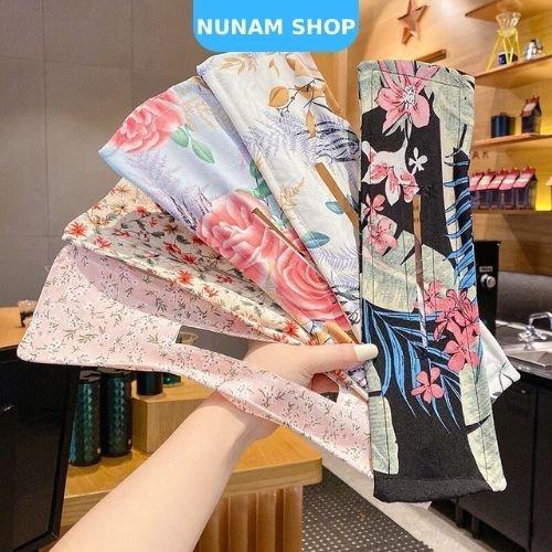 Kẹp vải bới tóc thắt nơ thời trang nhiều mẫu lựa chọn cho nữ Nunam Shop
