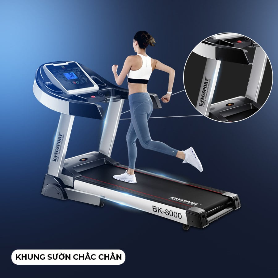 Máy Chạy Bộ Kingsport BK-8000 Đơn Năng - Sự Lựa Chọn Xứng Đáng Cho Sức Khỏe