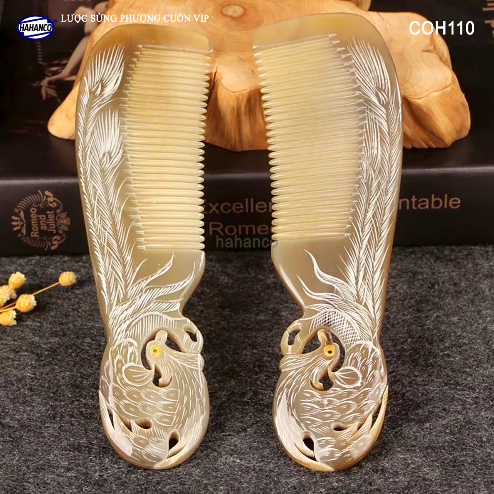 Lược sừng Phượng cuốn đẹp làm quà tặng VIP COH110 - Chăm sóc tóc
