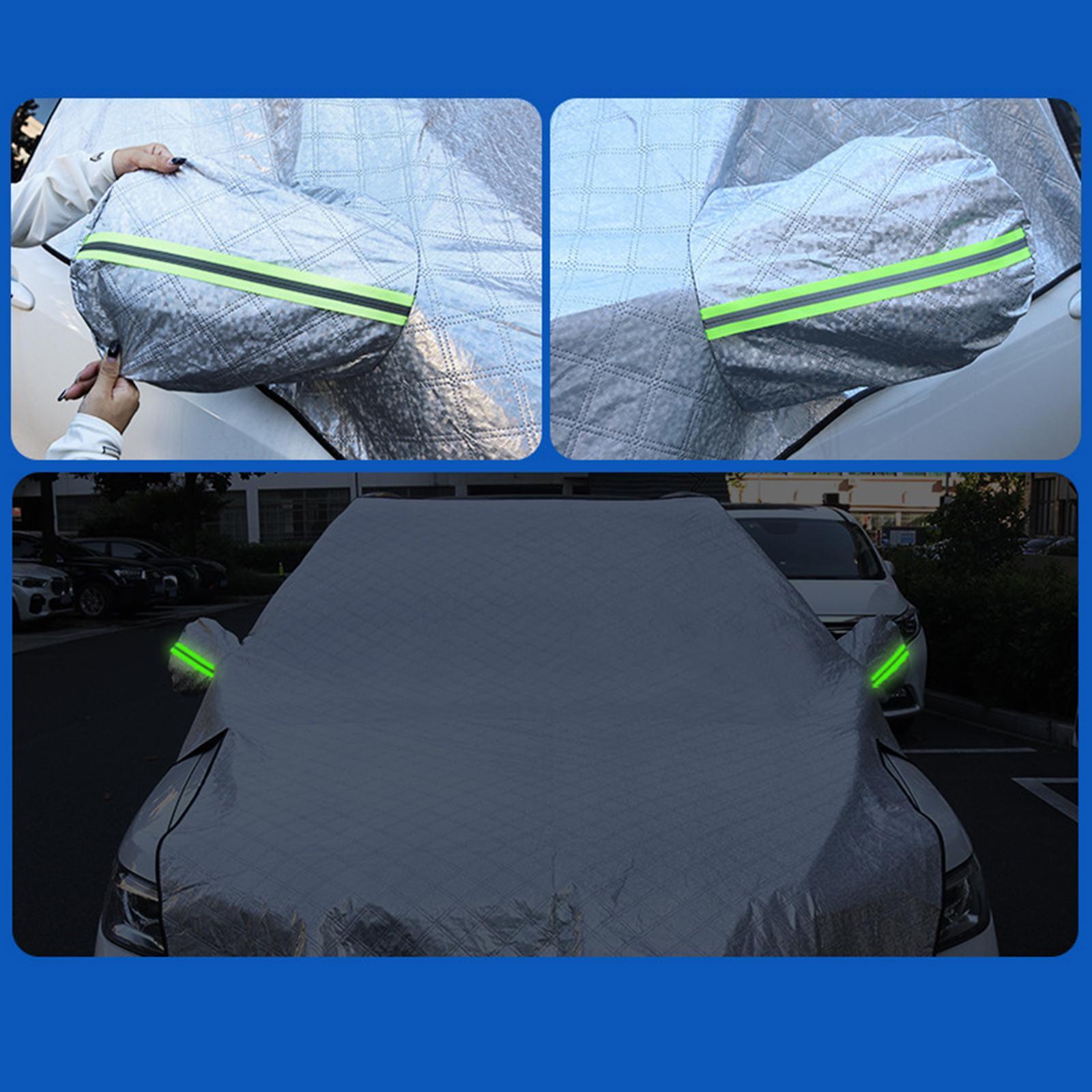 Car Windshield Snow Cover/ Front Window Automotive Cover/ Car Accessories Windproof Cover Windshield Protection for SUV
