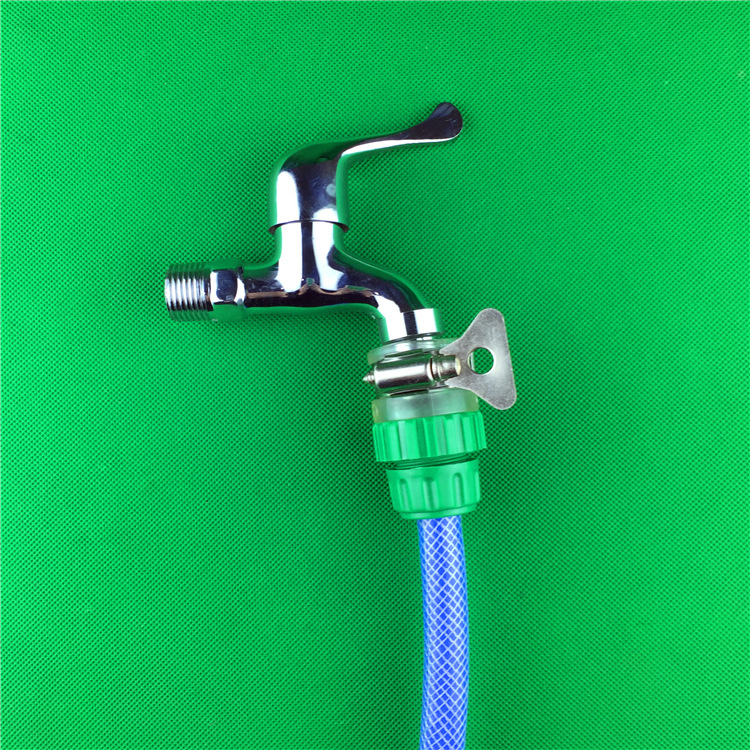 Nối nhanh cho vòi nước ra dây ống nước mềm ống 18 hoặc 27mm dùng tưới cây hay rửa xe