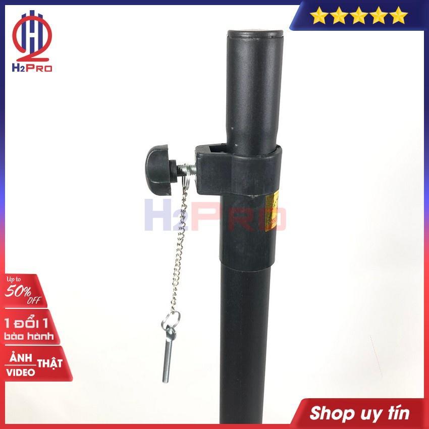 Đôi chân loa đứng H2PRO cao cấp-cao 110cm-sắt dày-chịu tải 50kg (2 chân loa), chân đế loa sân khấu chắc chắn-an toàn