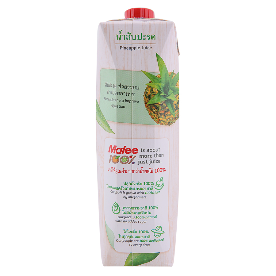 Nước ép dứa Malee hộp 1L