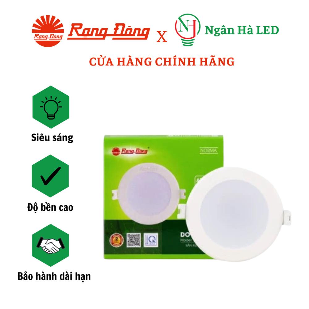 Đèn LED âm trần Rạng Đông  5W, 7W, 9W  Model AT06 V2
