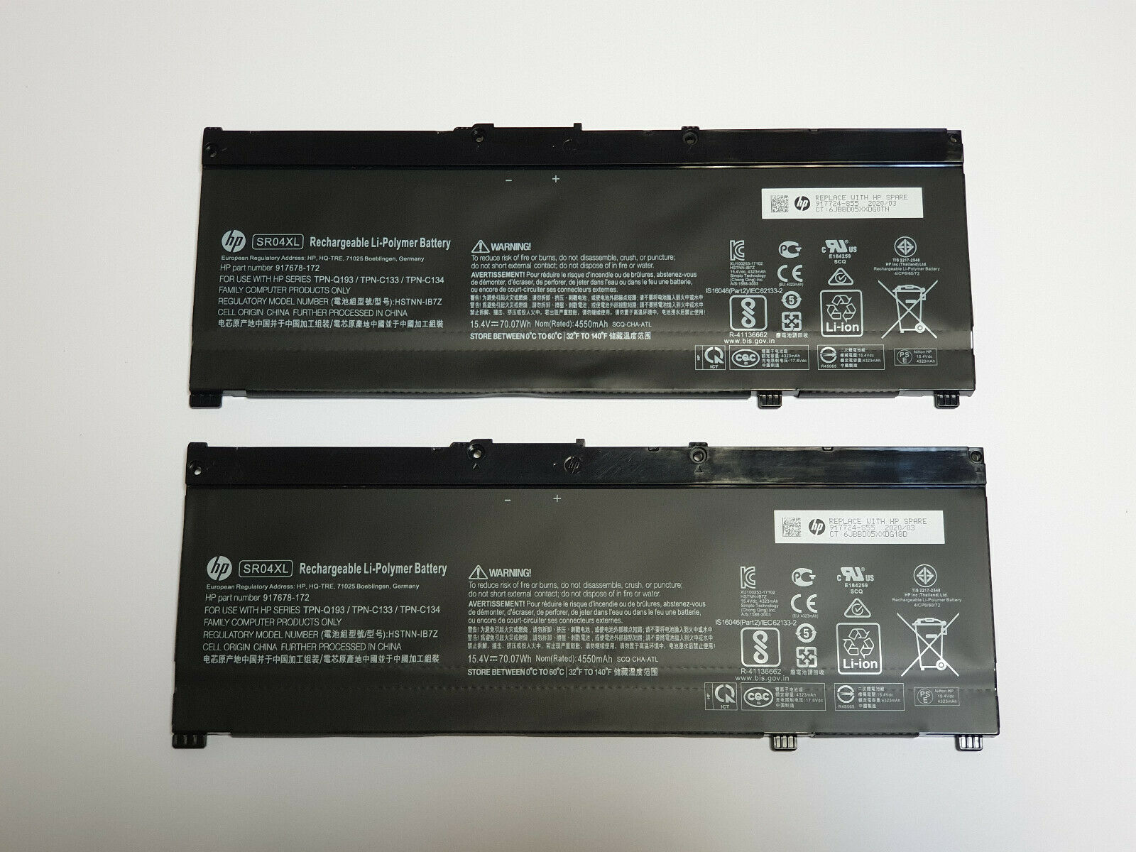 Pin dành cho (Battery) for HP Omen 15-CE 15-DC SR04XL hàng nhập khẩu