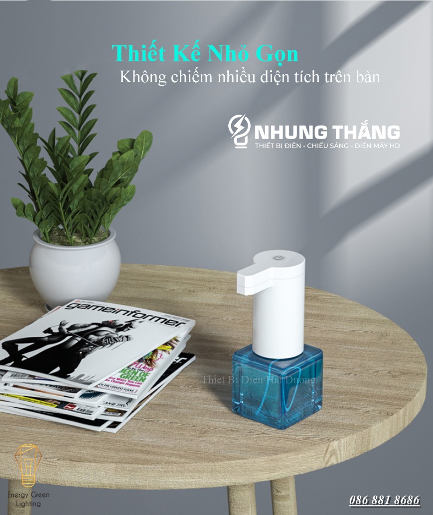 Máy Rửa Tay Cảm biến Tạo Bọt Tự Động YF-001, Thông Minh , Công Nghệ , Xà Phòng , Diệt khuẩn , Sát khuẩn , Cảm Ứng - Có Video