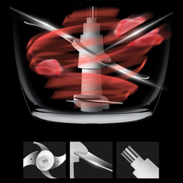 Máy xay thịt cao cấp 300W dung tích 2 LÍT