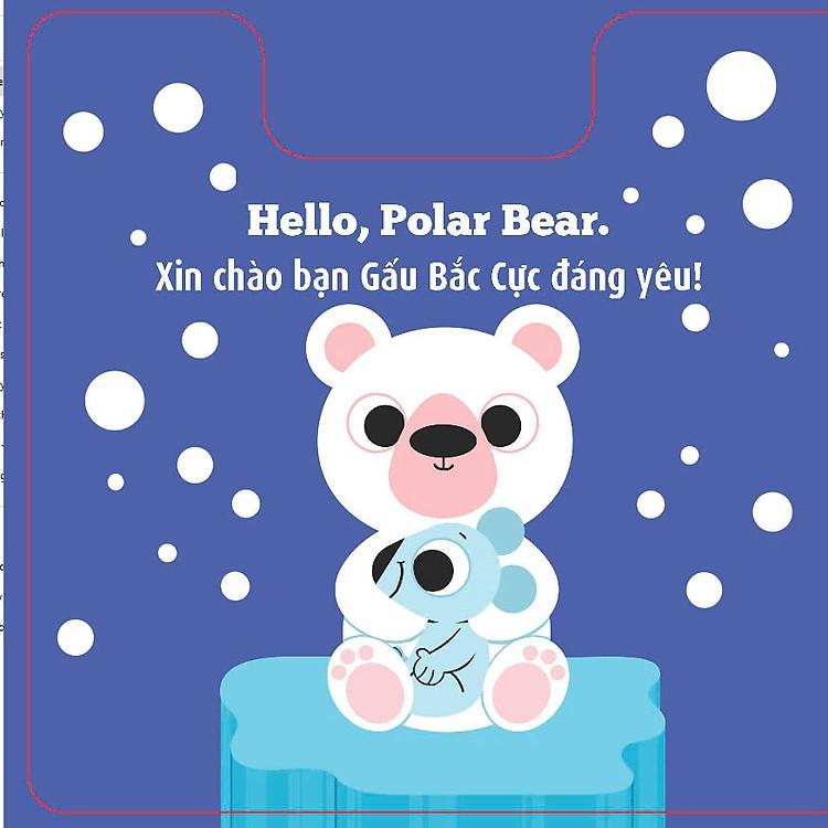 Sách Ba chú vịt con - những chuyển động nhỏ song ngữ Anh Việt kích thích giác quan