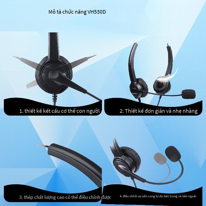 Tai nghe điện thoại đặc biệt Tai nghe Dịch vụ khách hàng Nhân viên tiếp thị qua điện thoại Trò chơi đặc biệt Tai nghe văn phòng Điều khiển dây bằng tai nghe lúa mì