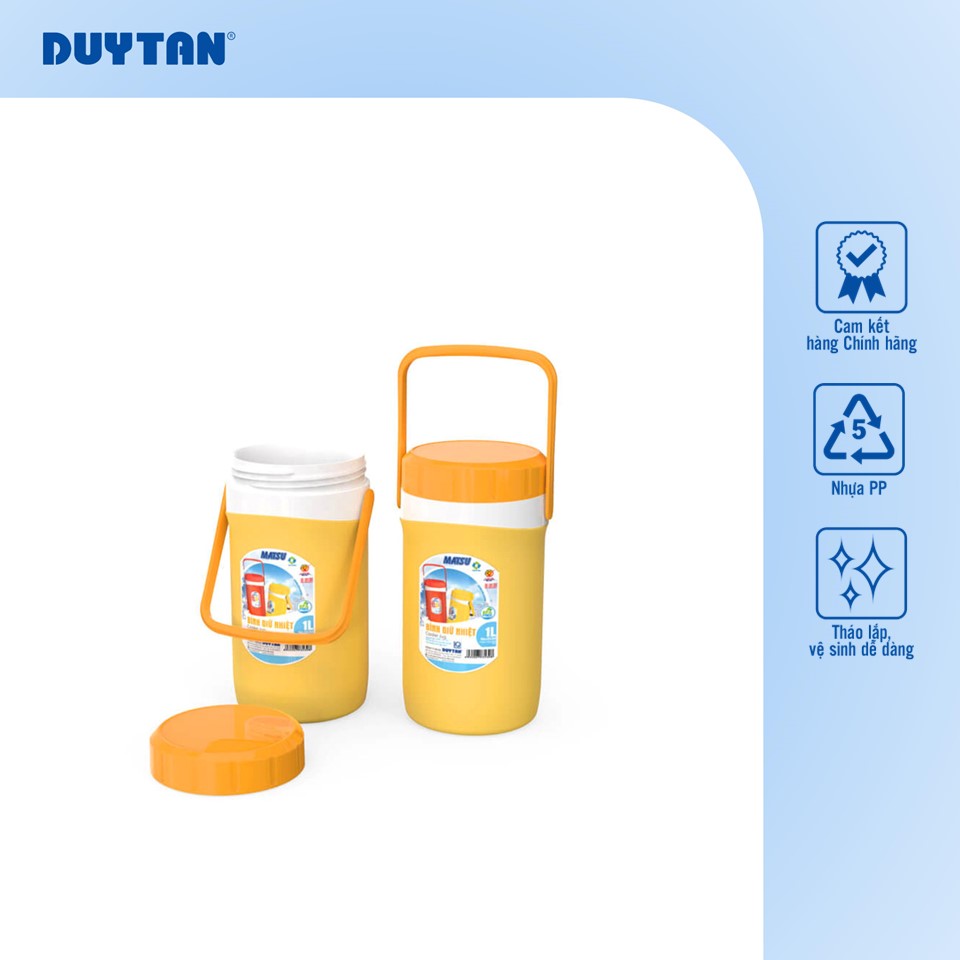 Bình giữ nhiệt nhựa DUY TÂN 750ml