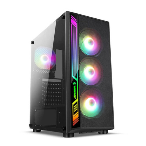 Vỏ Case Infinity Sense led RGB (kính cường lực) - Hàng Chính Hãng