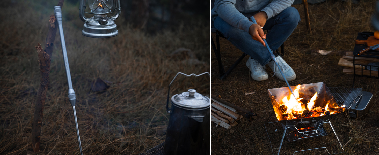 Que thổi lửa có thể tháo rời Campingmoon MS-43 BKMS-43