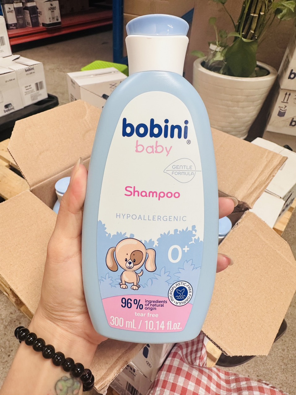 Bộ quà Bobini Baby tắm và gội cho bé