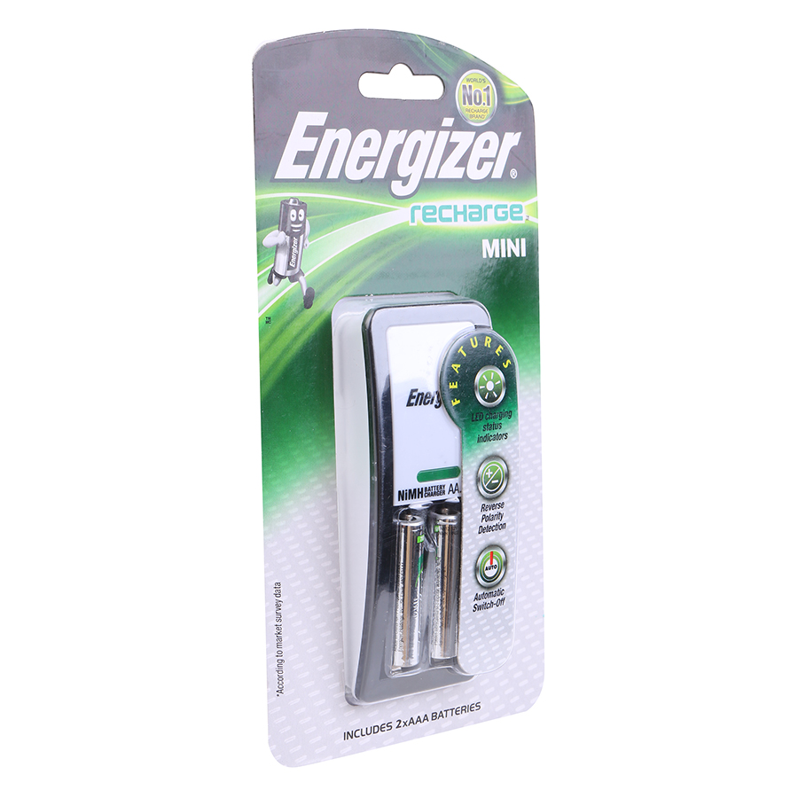 Máy Sạc Pin Energizer CH2PC3 + 2 Pin Sạc AAA