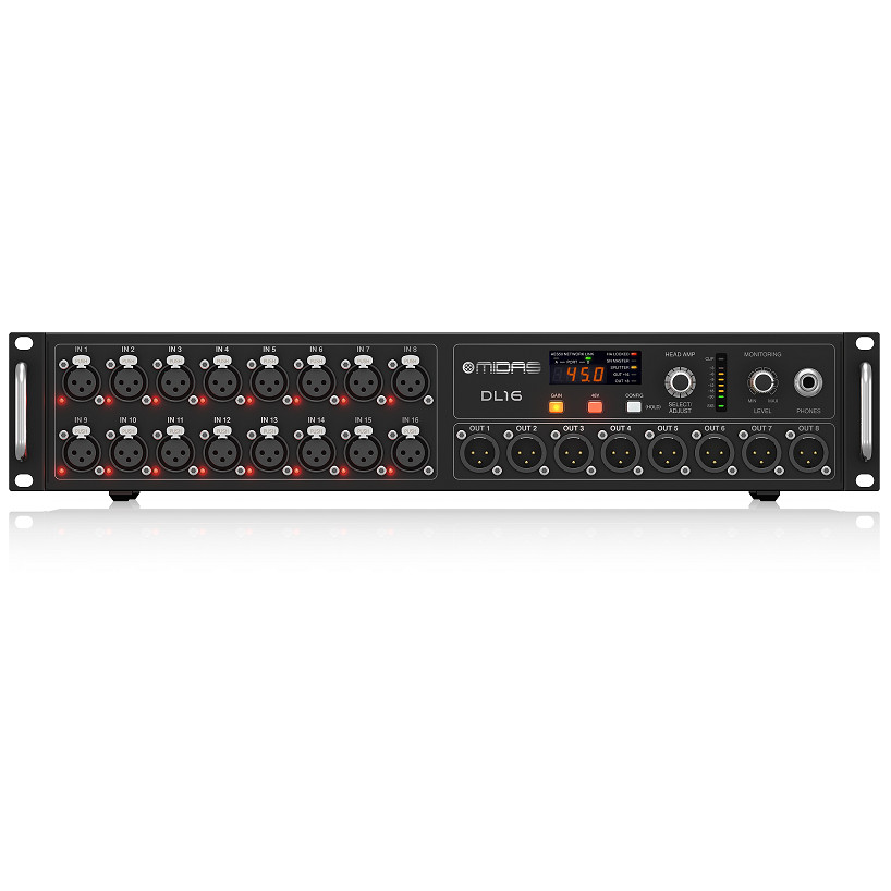 Midas DL16 16-input / 8-output Stage Box-Hàng Chính Hãng