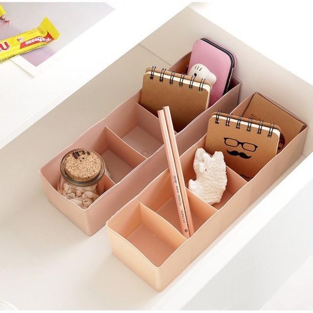 BÁN SỈ Hộp Đựng Đồ Lót, Khay Nhựa 5 Ngăn Đựng Đồ Lót, Tất, Vớ Tiện Dụng 88102 Shop Giang Phạm