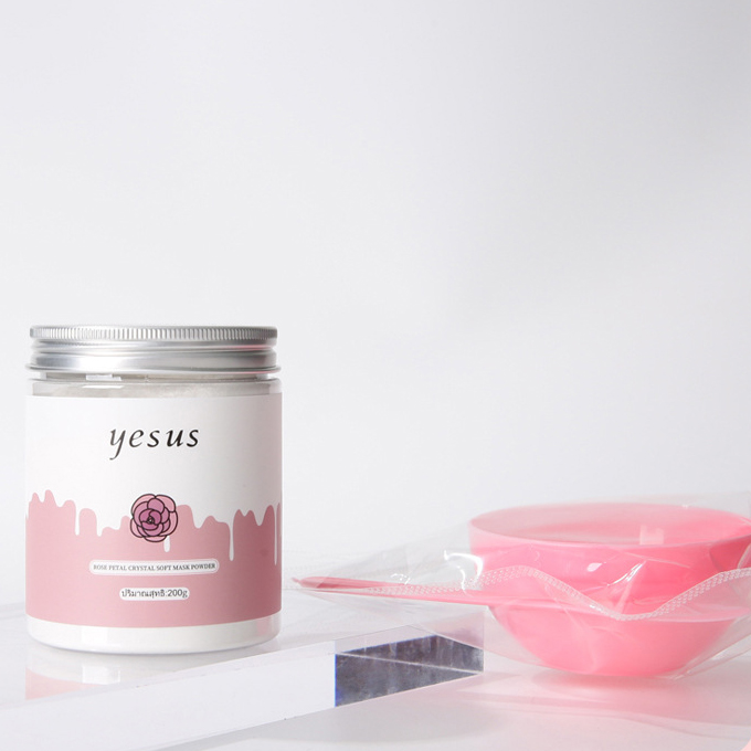 Bột mặt nạ hoa hồng trắng da giảm nám Yesus Rose Mask Powder Thái Lan 200g