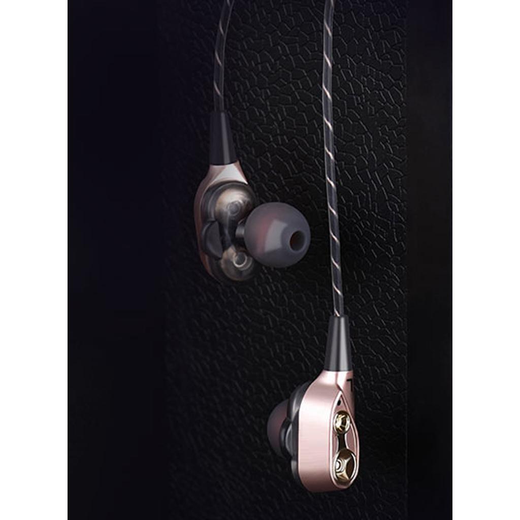 Tai Nghe Dây Thể Thao Kiểu Tai Trong Tai Nghe Tai Nghe Kèn đôi HiFi Bass