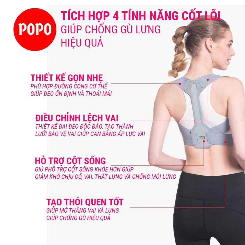 Đai chống gù lưng người lớn SPORTY chính hãng hỗ trợ chỉnh tư thế cho nam và nữ