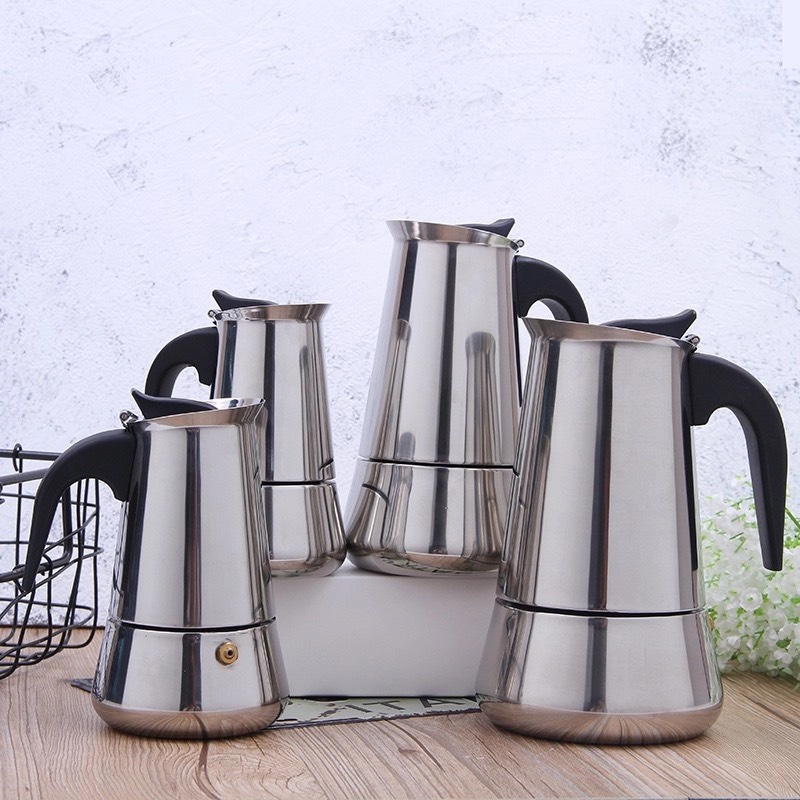 Bình Pha Cafe Moka Pot Kiểu Ý