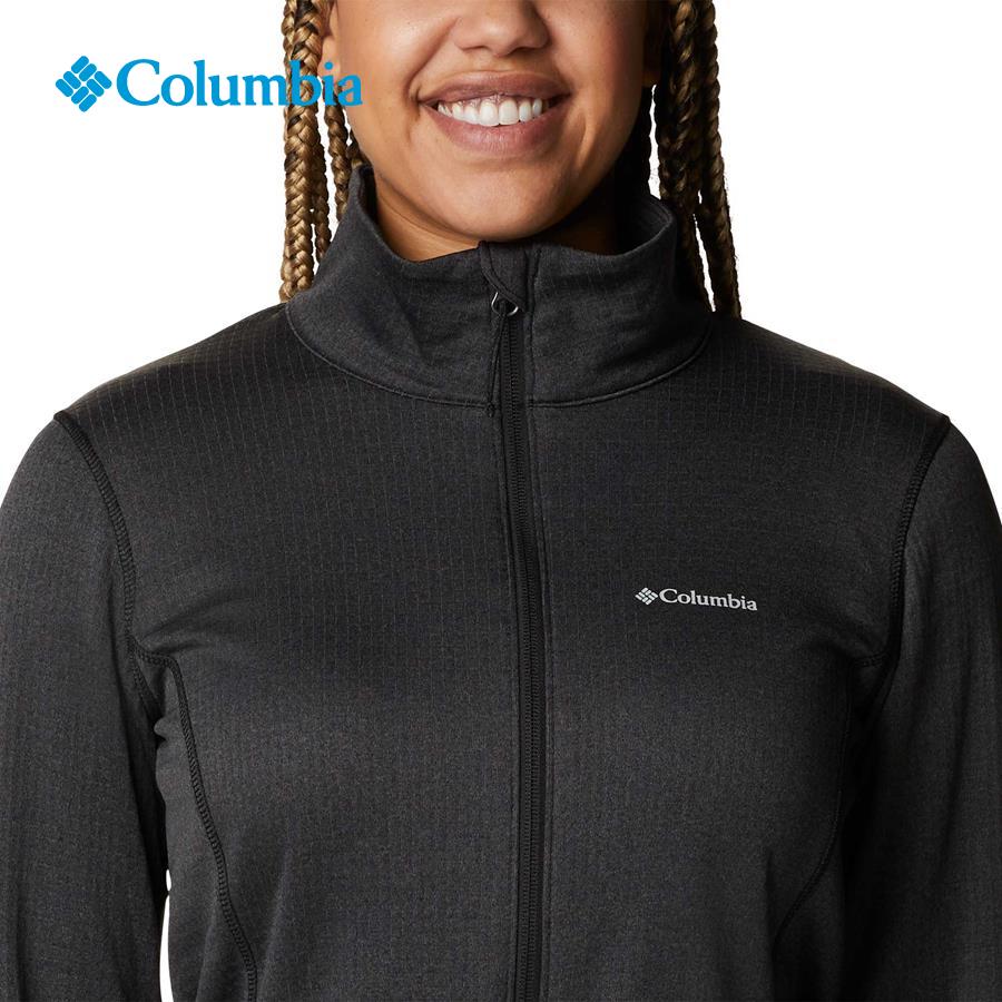 Áo khoác thể thao nữ Columbia W Park View Grid Fleece Full Zip - 1959712010