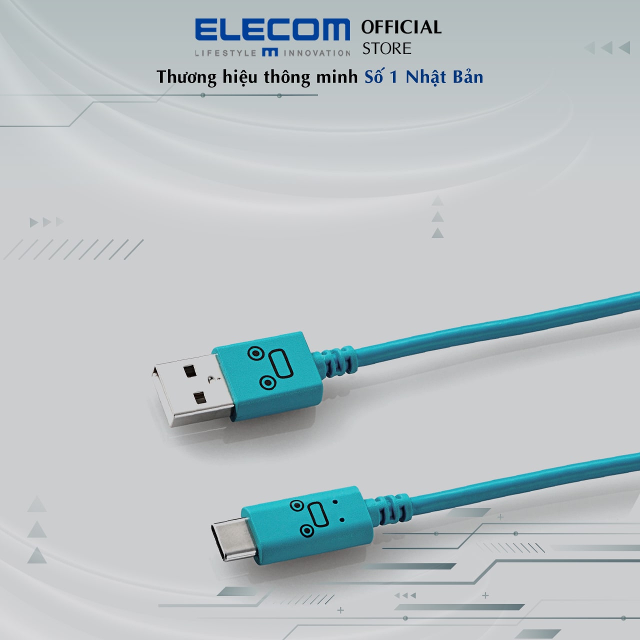 Cáp TypeC ELECOM MPA-FAC12C - HÀNG CHÍNH HÃNG