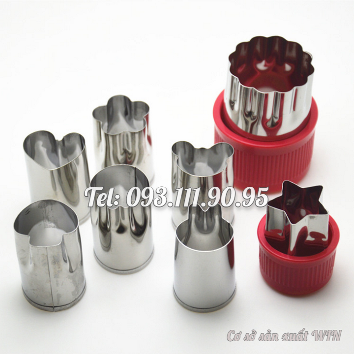 Bộ 8 dụng cụ cắt tỉa rau củ, hoa quả - Mã số Q 1241