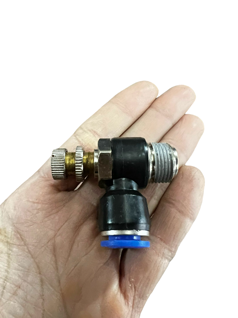 Van Tiết Lưu, Van Chỉnh Áp dây hơi khí nén dây phi 10 ren 10mm,13mm,17mm