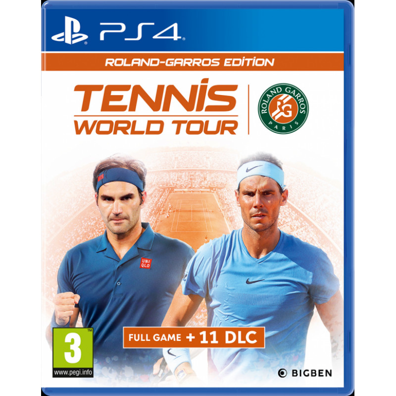 Đĩa game Ps4 :Tennis World Tour Roland Garros-Hàng Nhập khẩu