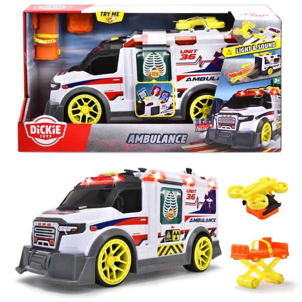 Đồ Chơi Mô Hình Xe Cứu Thương - Dickie Toys 203307003