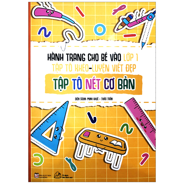 Sách Muki - Bộ 6 Cuốn Hành Trang Cho Bé Vào Lớp 1: Tập Tô Khéo - Luyện Viết Đẹp