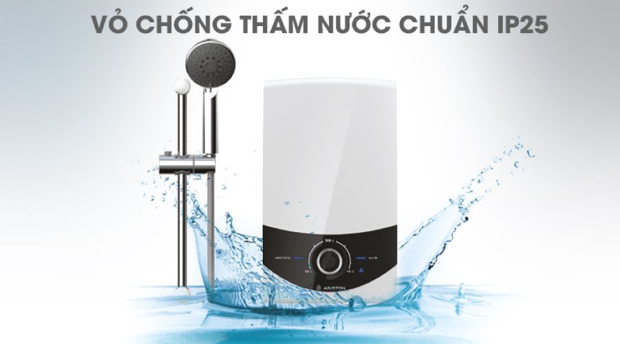 Máy nước nóng trực tiếp ARISTON AURES SMC45E SBS VN - 4500W - Hàng chính hãng