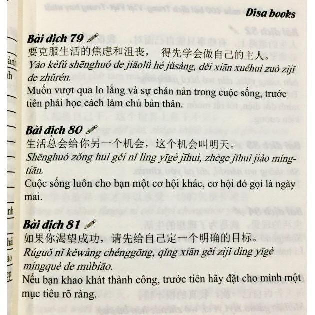 Sách - Tuyển tập 400 mẫu bài dịch Trung – Việt hay nhất