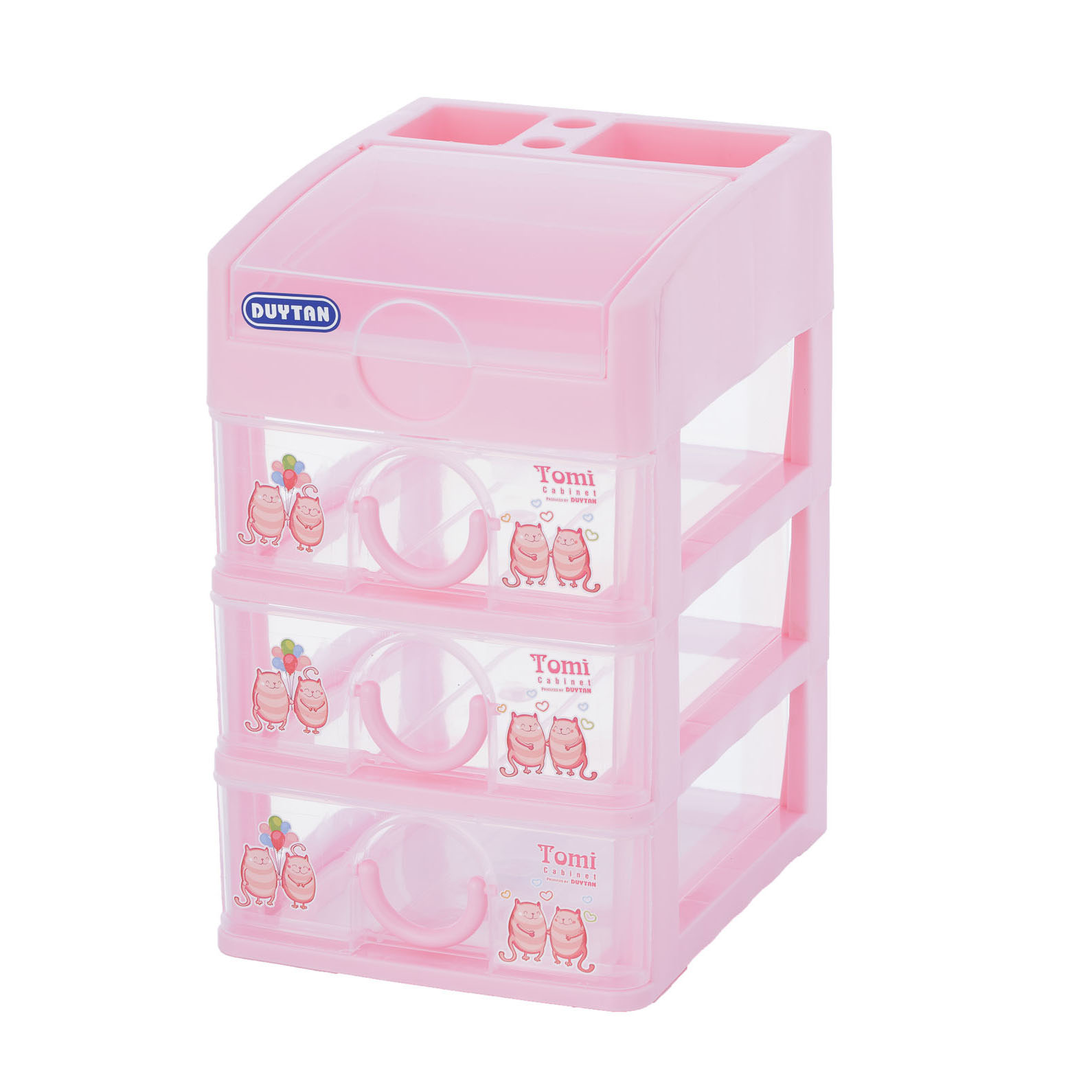 Tủ TOMI nhỏ 4 ngăn Duy Tân No.219/4 màu ngẫu nhiên New 2019