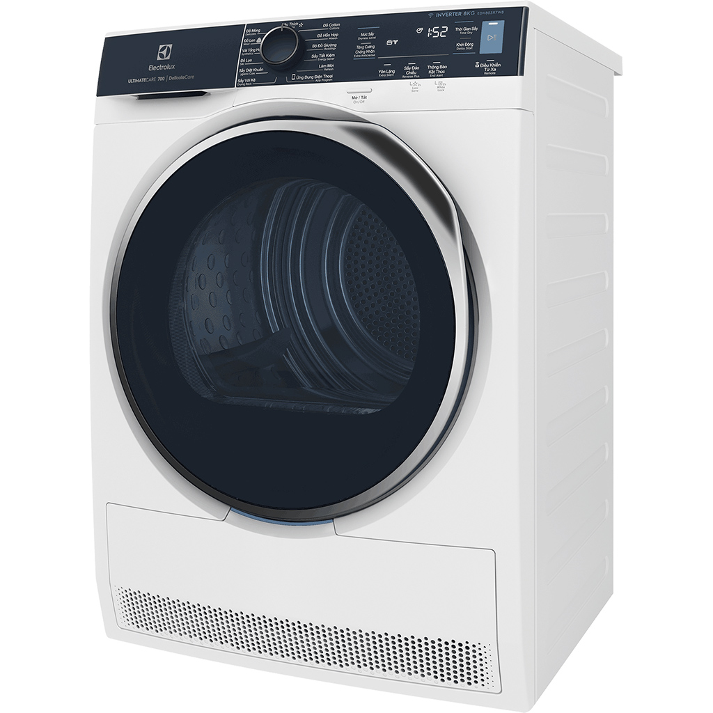 Máy sấy Electrolux 8kg EDH803Q7WB - Hàng chính hãng - Giao HCM và 1 số tỉnh thành