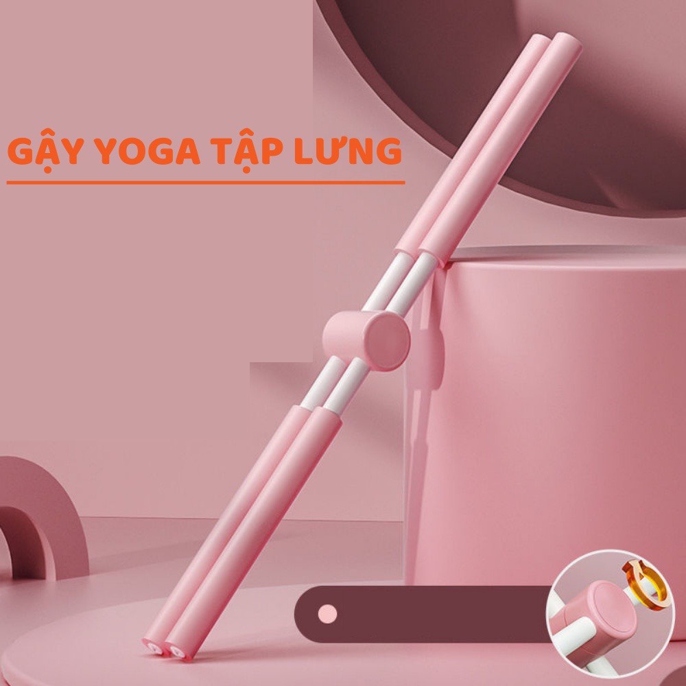 Gậy Yoga tạo tư thế thẳng lưng, điều chỉnh tư thế chống gù Yoga Sticks Training For Posture Corrector