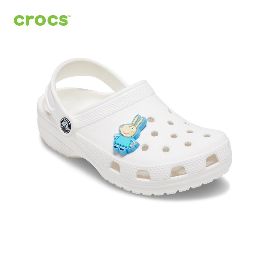 Huy hiệu jibbitz unisex Crocs JB Peppa Pig Miss Rabbit