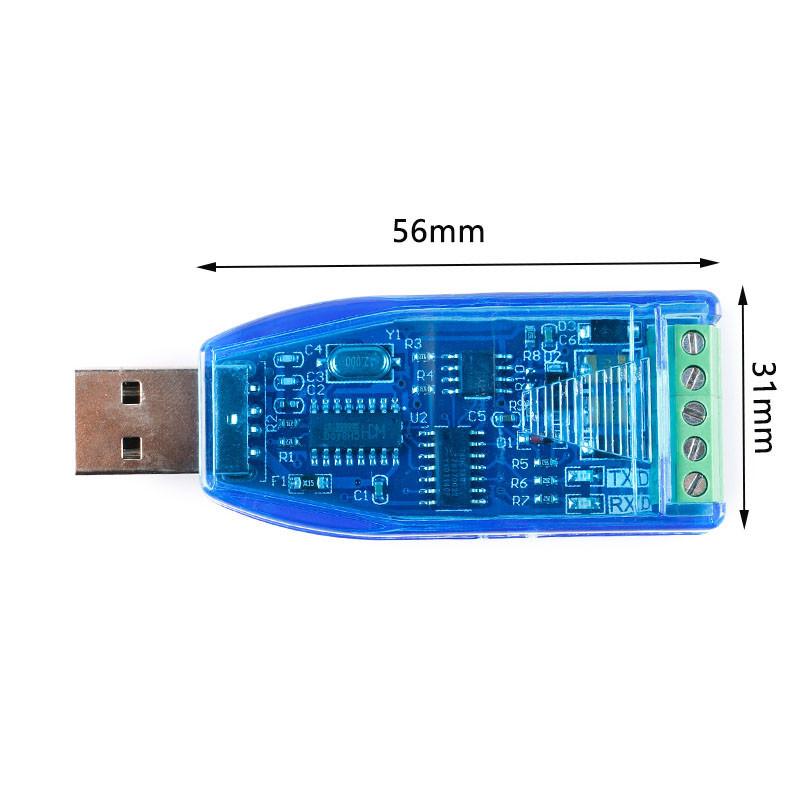 Công nghiệp USB sang RS485 Bảo vệ nâng cấp bộ chuyển đổi RS232 RS232