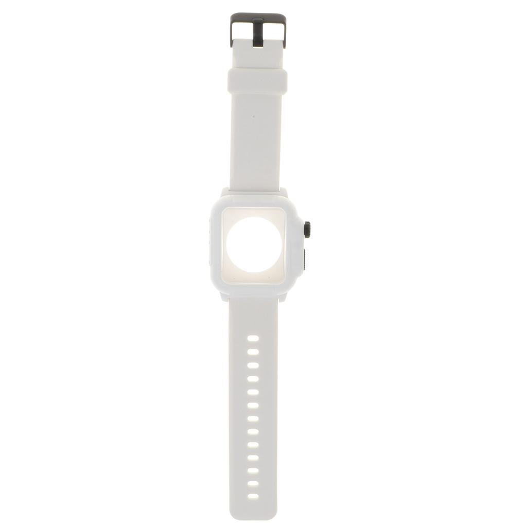 Waterproof Protective Case / Watch Band Strap Comfortable for iWatch Apple Watch Series 3/2/1 42mm