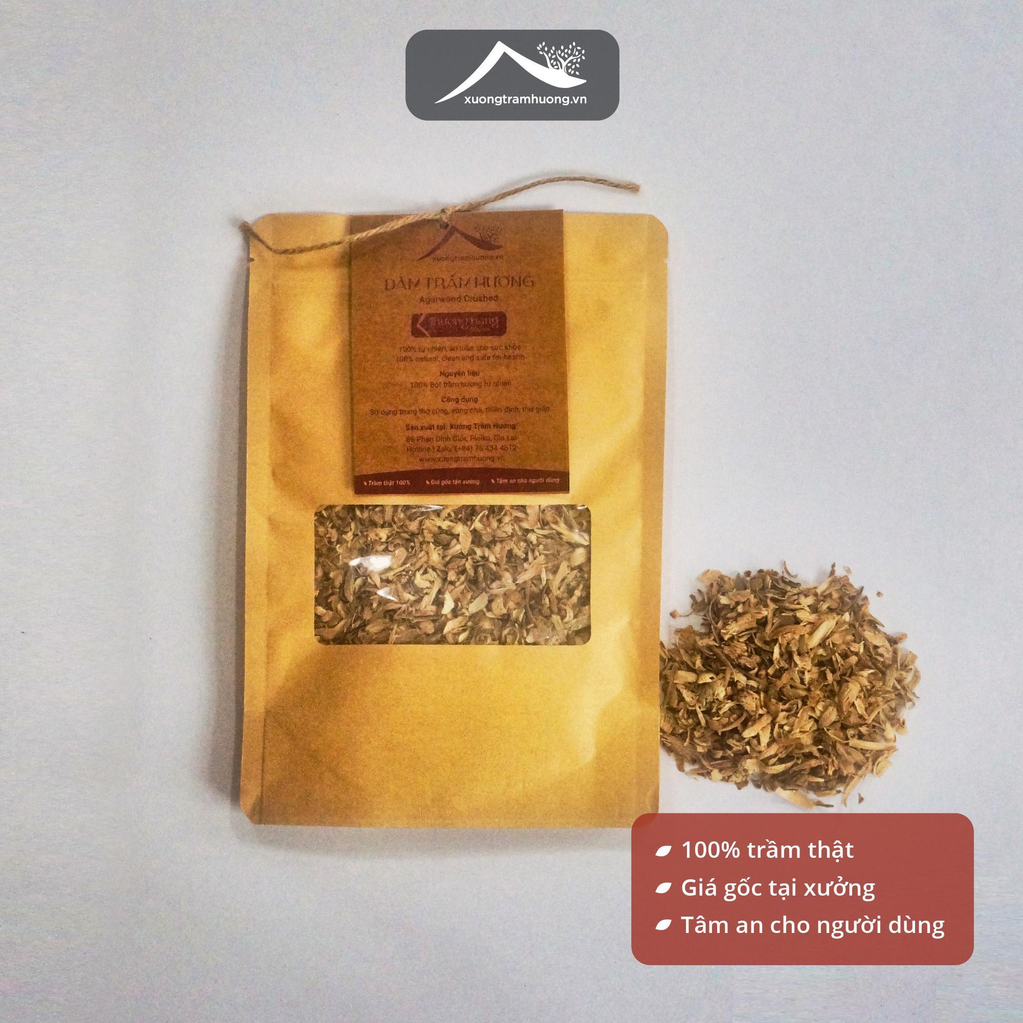 Dăm Trầm Hương Nguyên Chất Thượng Hạng Xưởng Trầm Hương Xông Nhà Tẩy Uế Khai Trương