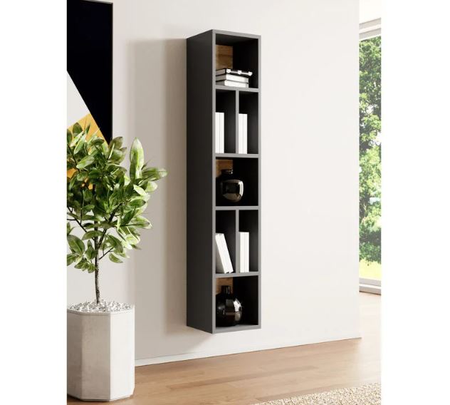 Kệ Gỗ Treo Tường Có Vách Sau Juno Sofa CTKT520 KT 159x24x32cm