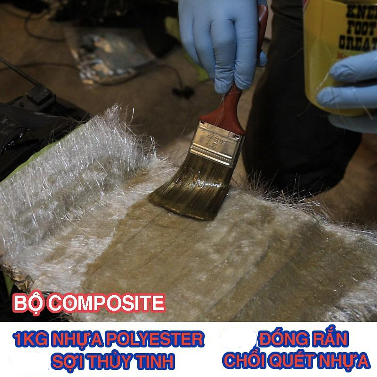 Vật Liệu Composite Chống Thấm - Nhựa Polyester - Sợi Thủy Tinh