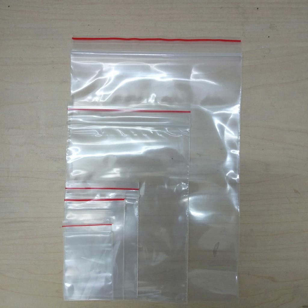 Túi ziper viền đỏ (1kg