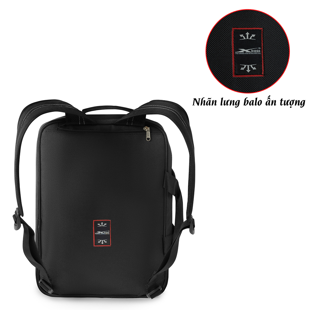 Cặp balo đa năng, cặp sách học sinh, cặp xách laptop Xbags Simple