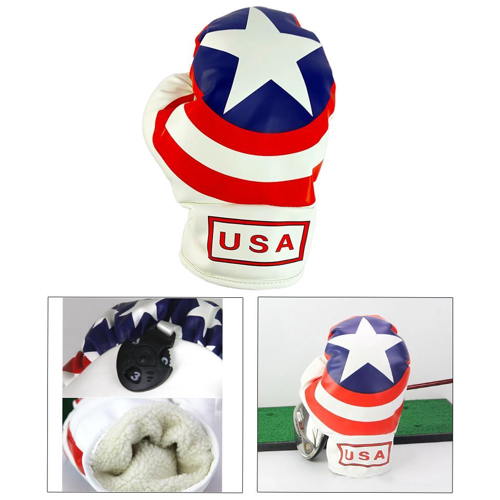 Premium Waterproof Golf Club Headcover 460cc Driver Cover Sleeve Guard