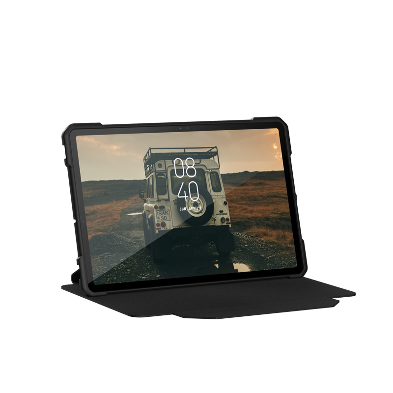 Bao da Samsung Galaxy Tab S7+/Tab S8+ UAG Metropolis - Hàng Chính Hãng - Màu Đen