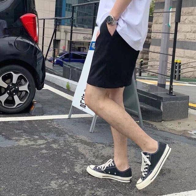 Quần Short kaki unisex Basic phong cách ulzzang SmileZ