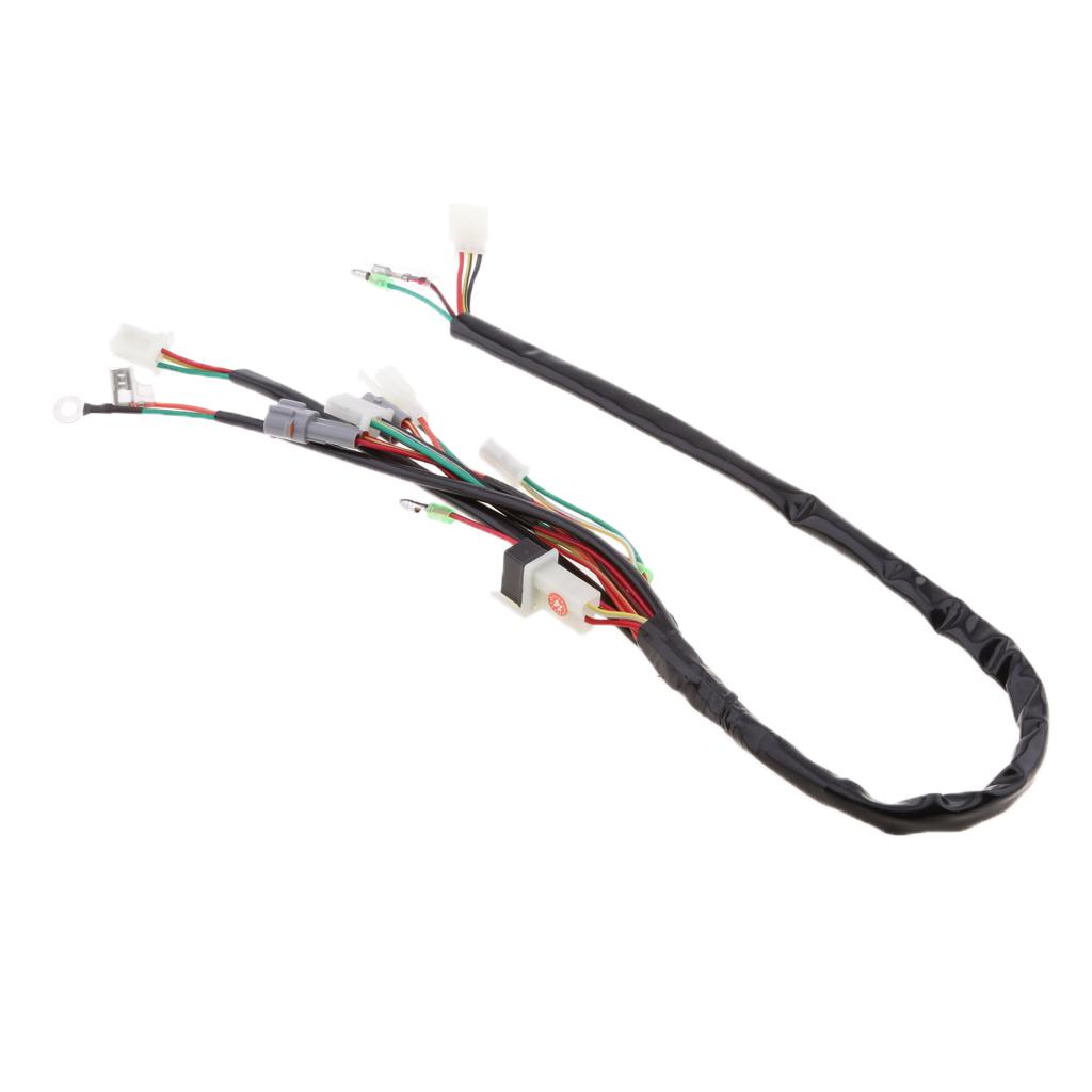 Wire Wiring Harness Loom Kit for Yamaha PW50 PW 50 Motorcycle Dirt Bike